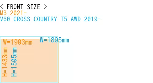 #M3 2021- + V60 CROSS COUNTRY T5 AWD 2019-